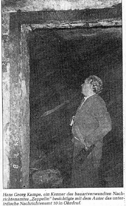 Tief unterm Berg: Bunkeramt „Olga“