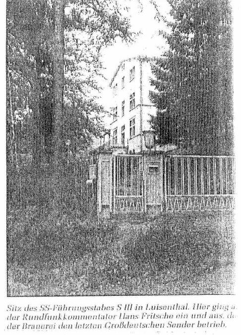 In Luisenthal saß der Führungsstab
