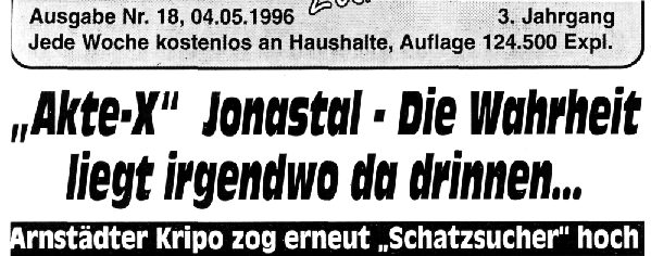 Akte X Jonastal – Die Wahrheit liegt irgendwo da drinnen