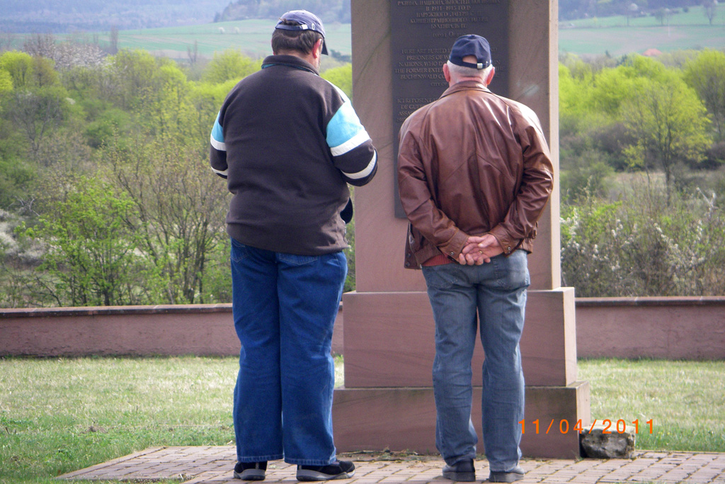 Kranzniederlegung auf dem TrÜPlz Ohrdruf