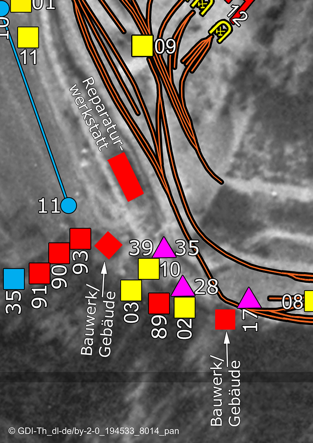 Teil IV Uebersichtskarte S III Ausschnitt 5